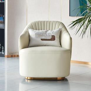 Vsi意onnaire式 i极简奢休闲简约轻设计师家具洽AL708512谈接待沙