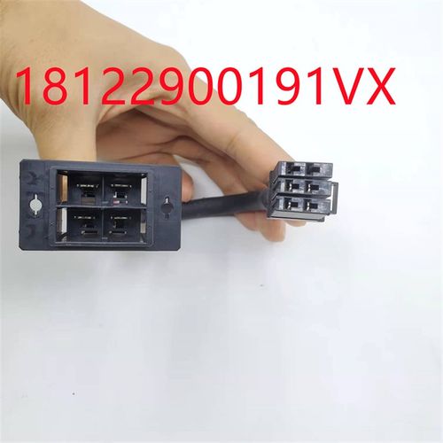 发那科动力线转接线大头D-5 4芯母头转小头D-3 6芯母头