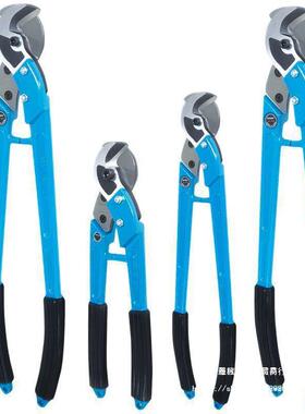 【4635日本电缆剪weeer威也进口】手动电电缆b剪铜铝线3蕊线缆断