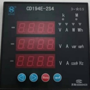 2S4代用电源AC 新菲尔多功能电力仪表CD194E 2S4用华能HCD194E