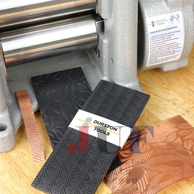英国进口 Durston新品 金属板材花纹打印模板 压片机压花板模具