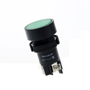 平钮 XB2 复位按钮 绿色 一常开 EA131