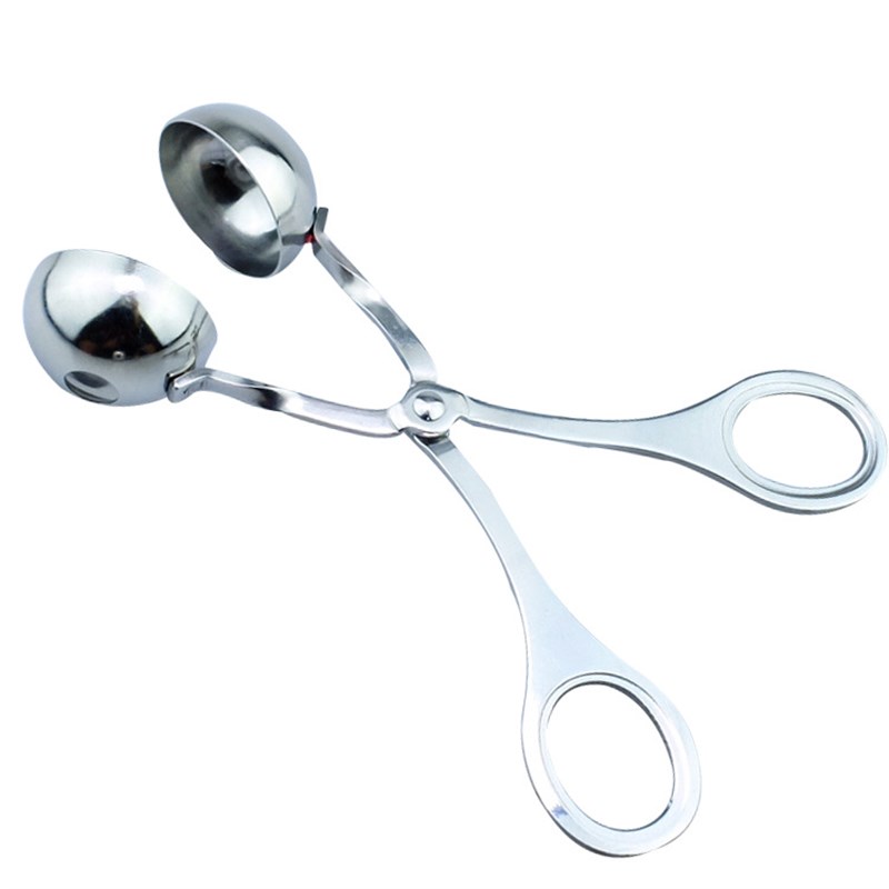 不锈钢肉丸子制作器模具DIY做鱼丸虾球炸牛肉丸夹勺工具厨房神器