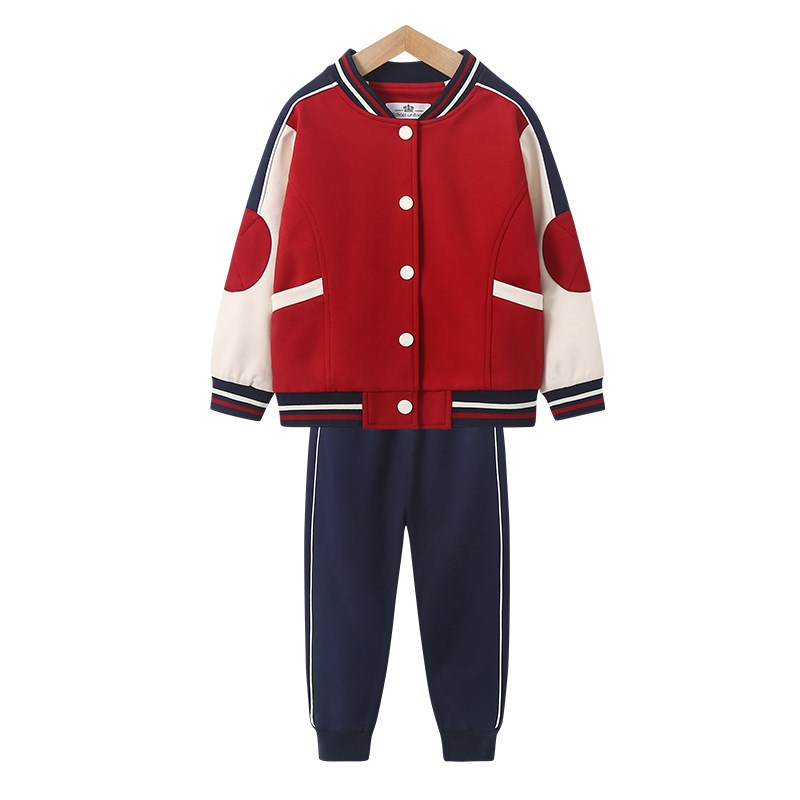 学院风小学生校服套装秋冬新款男女儿童班服棒球服六件套幼儿园服
