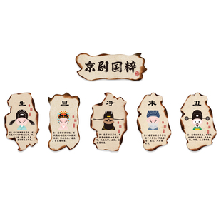 中国风京剧国粹文化大厅背景形象幼儿园环创主题墙面装饰成品布置