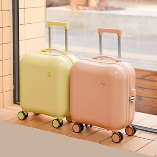 行李箱女小型轻便18寸拉杆旅行箱高级感迷你免托运登机箱20寸超轻