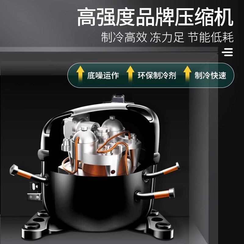 嵌入式冰柜小型啤酒柜风冷商用吧台式酒水柜保鲜柜饮料冷藏展示柜