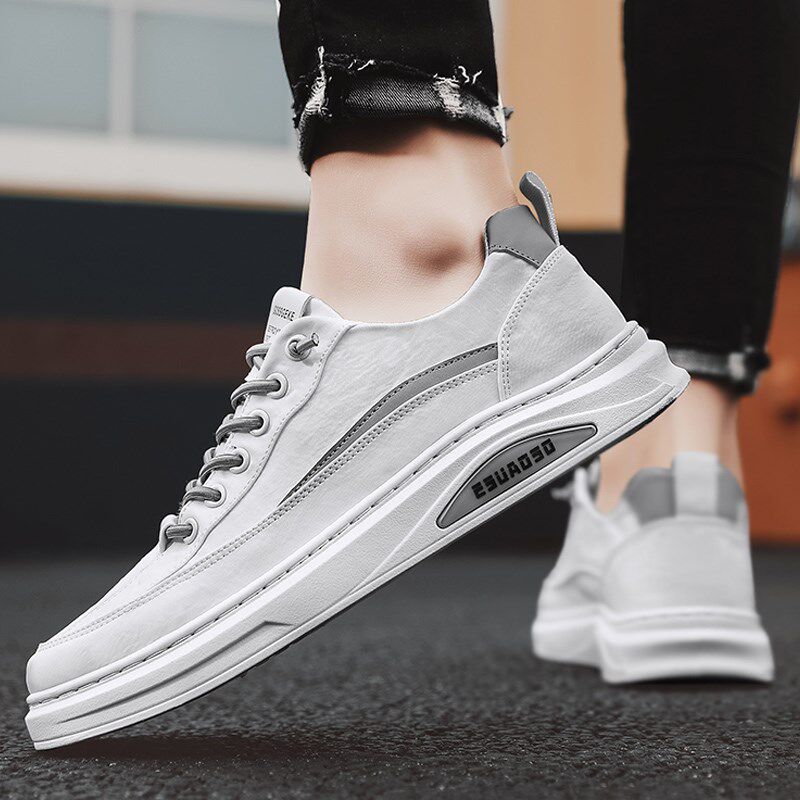 男鞋夏季透气薄款布鞋休闲鞋无鞋带薄底鞋一脚蹬懒人鞋帆布鞋板鞋