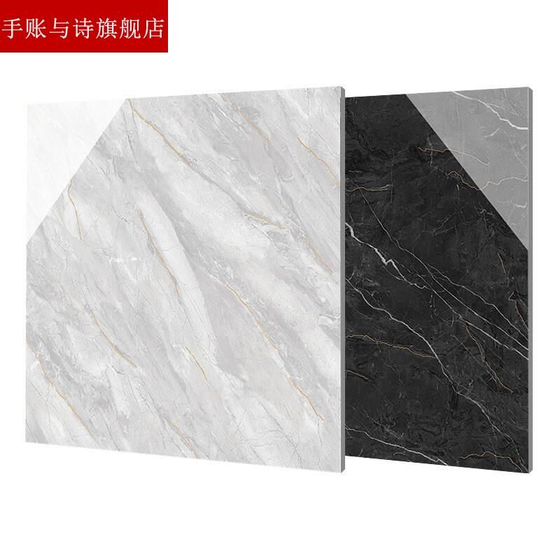 客厅地板砖金丝釉全通体大理石瓷砖地砖800x800灰色连纹背景墙砖