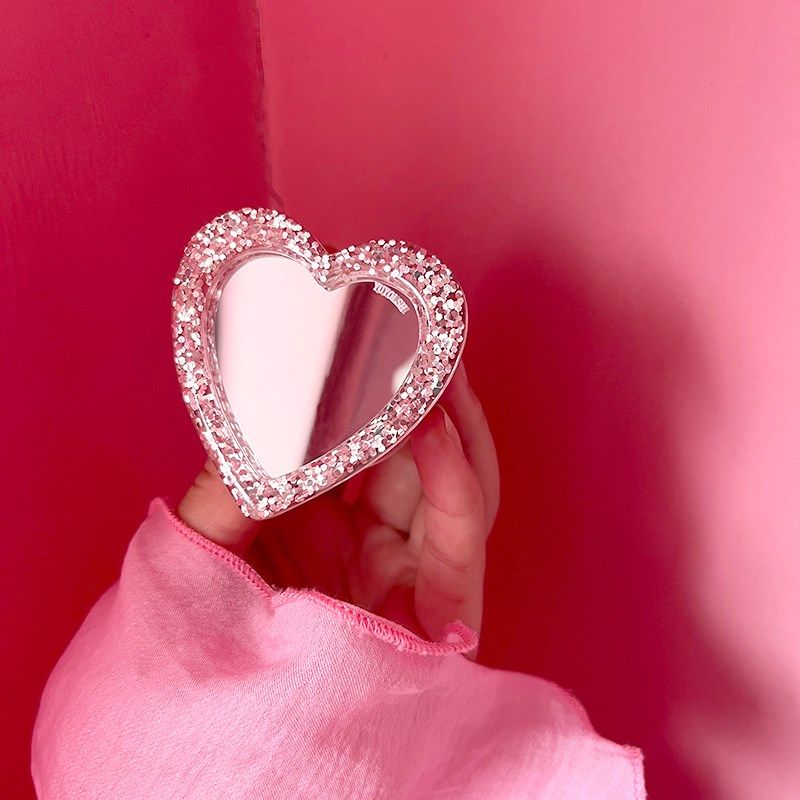 【亮晶晶】高级感玛丽珍闪粉亮片滴胶补妆镜手机伸缩气囊磁吸支架,3C数码配件,手机支架/手机座,淘宝优惠券,粉丝福利购,淘宝优惠卷