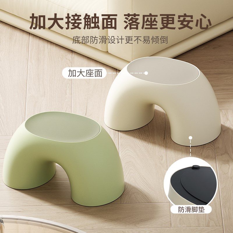 儿童塑料小凳子加厚家用小椅子板凳客厅座椅矮凳沙发换鞋凳洗澡凳