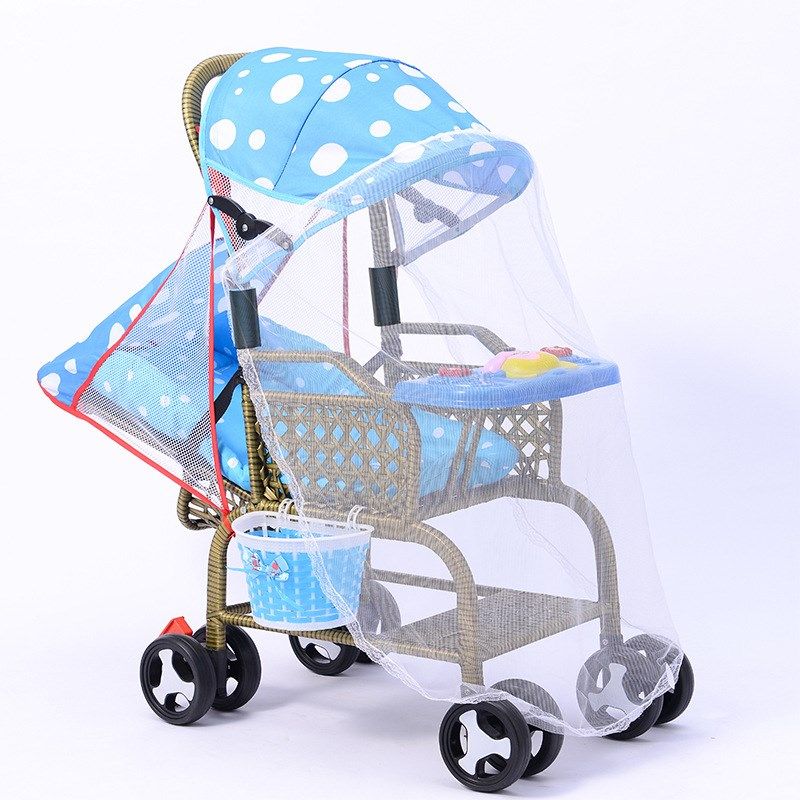 藤椅婴儿推车竹编竹藤儿童推车轻便遛娃宝宝仿藤编竹子车可躺夏季