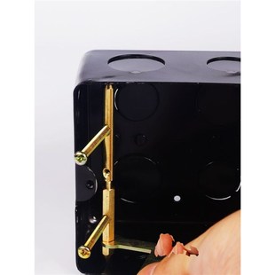 120型地插开关插座暗盒修复器 电源接线盒墙壁开关底盒固定支撑杆