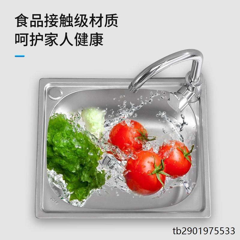 简易洗手盆台不锈钢洗脸洗手池架子卫生间洗漱台落地移动水池单盆