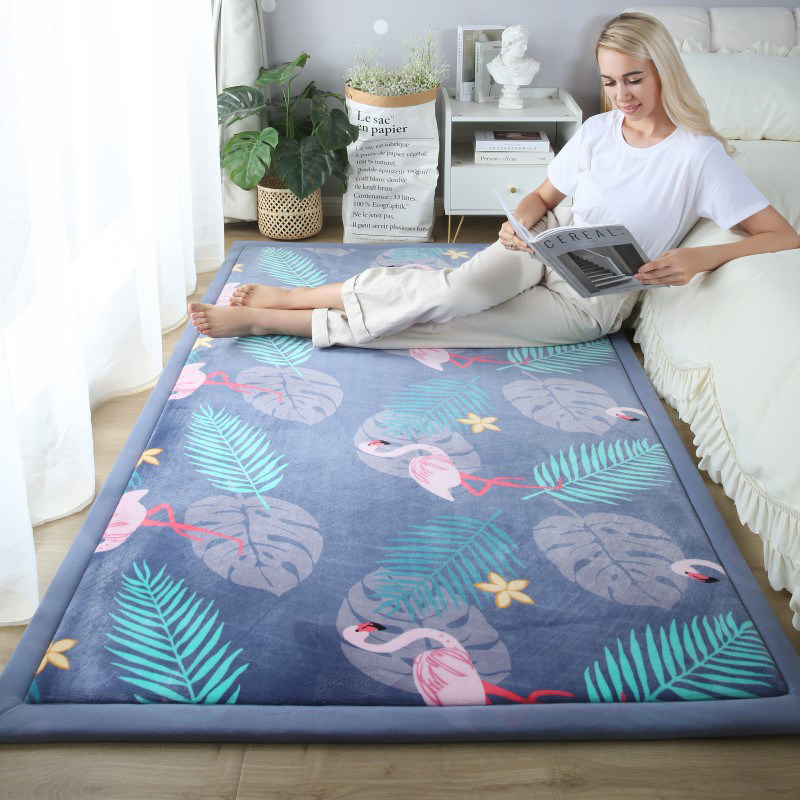 加厚地毯床边毯婴儿宝宝床下防摔垫卧室床前隔凉地铺垫儿童房地垫