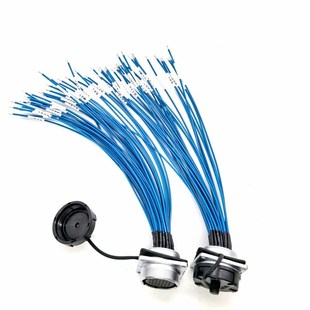 定制威普航空插头ws28k32te 航空插座连接线束延长线控制 信号线