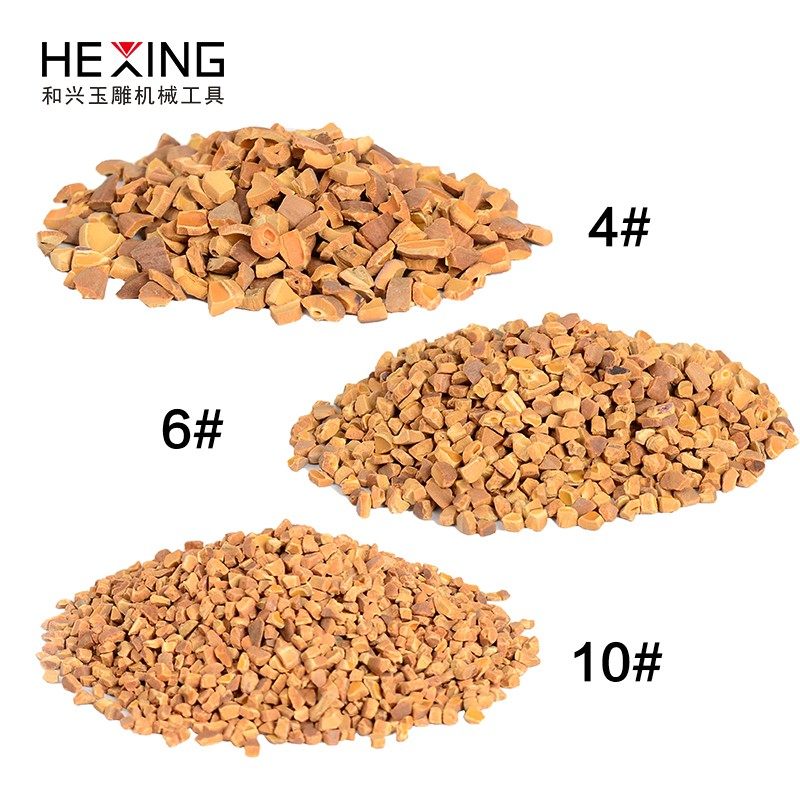 核桃壳震机磨料文玩玉石震动机震桶振动滚筒研磨机材料打磨抛光料
