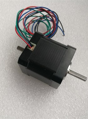 42BYGH1.8二相双出轴步进电机 OK42STH48-1684B 双轴 48mm机身