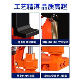 进口型式 WOO型跨 千斤顶5t1T油压低爪位重起道机20T300吨液压立式