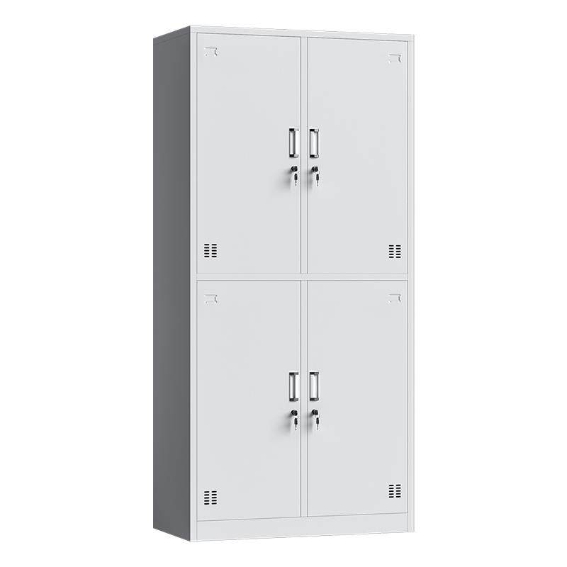 JZM铁皮衣更柜员工宿舍浴室储柜子带锁办整公铁资物料档案皮装换