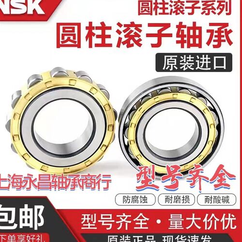 进口NSK圆柱滚子轴承NJ NU202 203 204 205 206 207 208 209 210