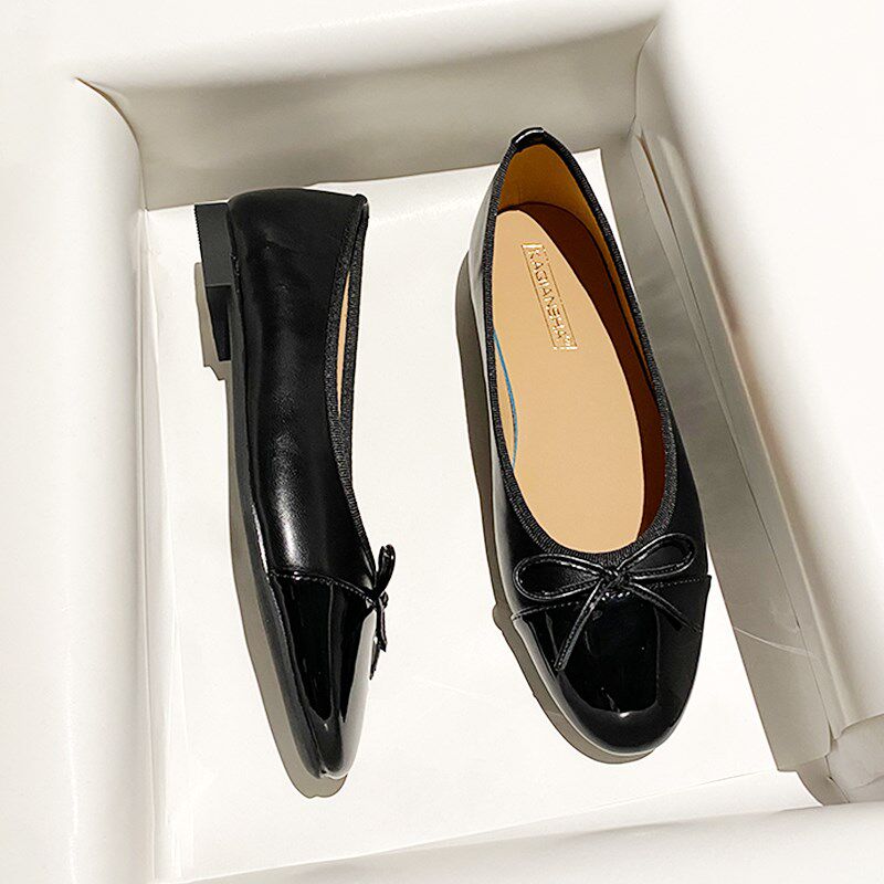 粗跟单鞋女款夏通勤黑色工作职业高跟鞋软皮低跟大码女鞋41-43码