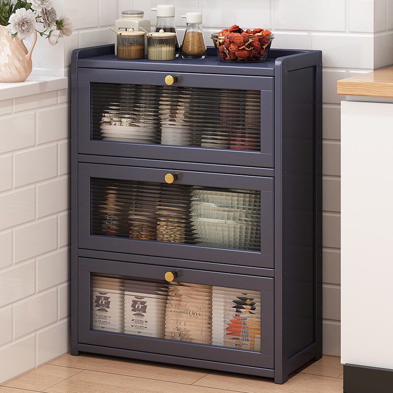 厨房落地置物架橱柜防尘收纳柜餐边柜家用台面碗柜桌面杯架储物柜,住宅家具,家用陈列柜,淘宝优惠券,粉丝福利购,淘宝优惠卷