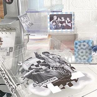 亚克力卡册蘑菇钉卡册定做书册透明活页本外壳定制笔记A5A4四宫格