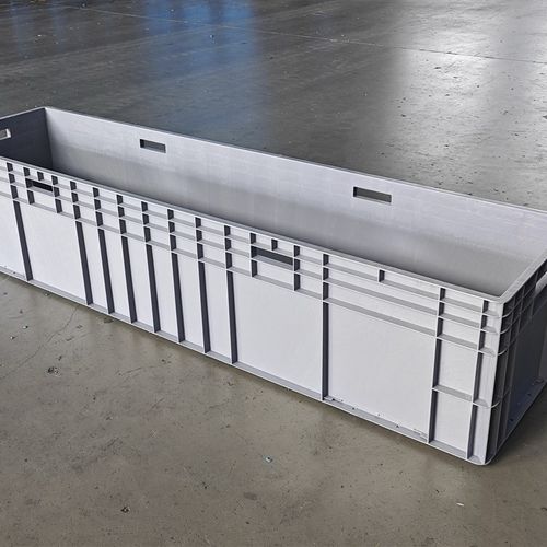 1600400340长方形塑料周转箱物流长方形大箱蔬菜运输框16340