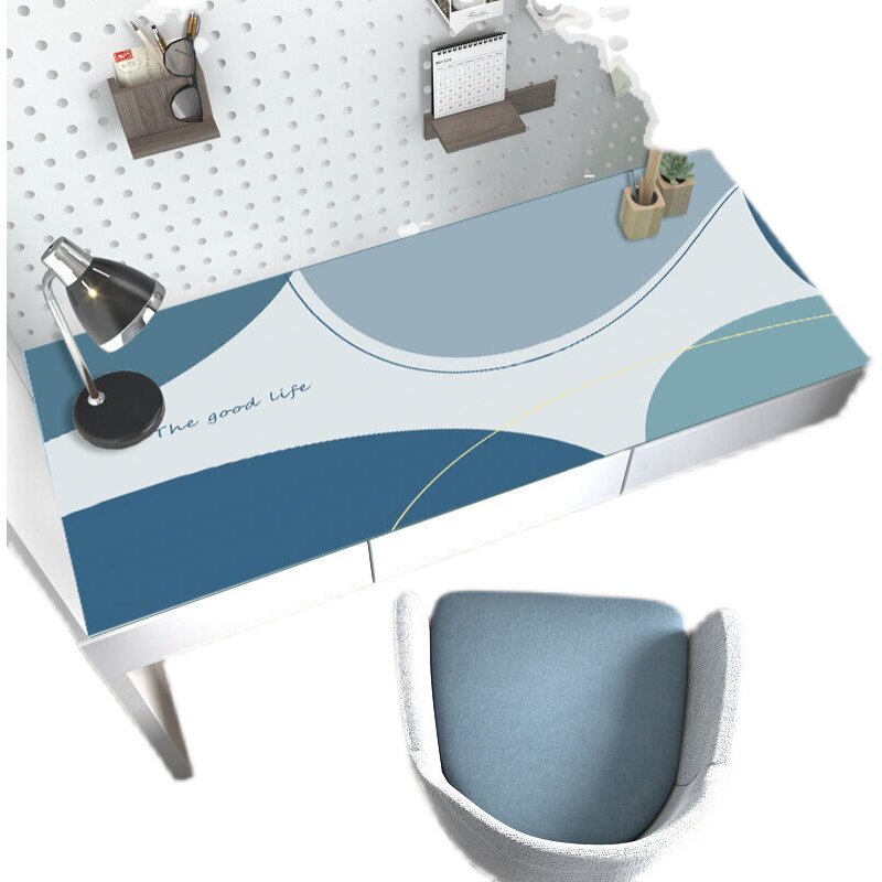 书桌桌布in小学生儿童学习写字台桌面U防水防油书桌垫皮革桌垫