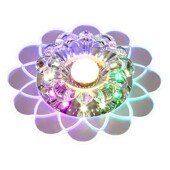 七彩客厅吊顶过道走廊灯玄关水晶灯门厅入户灯创意阳台灯