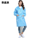 防静电大褂 男女白色工作服纽扣防尘服无尘衣防护服洁净服蓝大褂