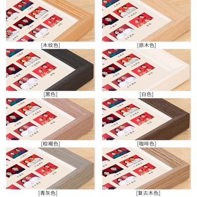 结婚登记照相框摆台创意婚姻周年纪念日情侣礼物2寸证件照片挂墙