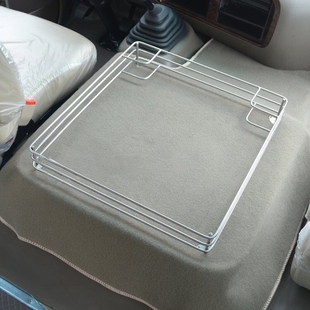 考活动斯特配件柯斯达江铃中巴客车引擎盖电镀不锈钢护栏储物箱盒