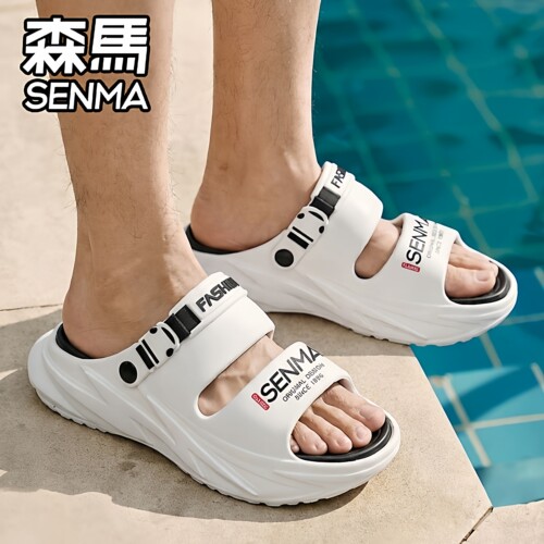 SENMA/森马官方旗舰洞洞鞋男夏季