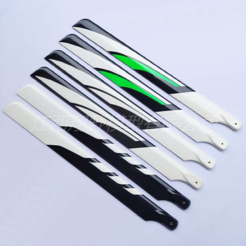 直升机碳纤大桨主旋翼 550mm 600mm碳纤大桨叶 玻纤大桨主旋翼A品