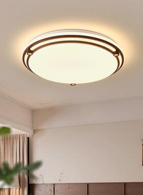 中古风卧室灯美式复古乡村吸顶灯全光谱护眼高级感主卧房间阳台灯