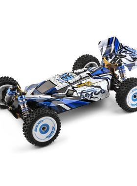 伟力124017无刷电动四驱沙漠卡1:12遥控合金越野车模型玩具