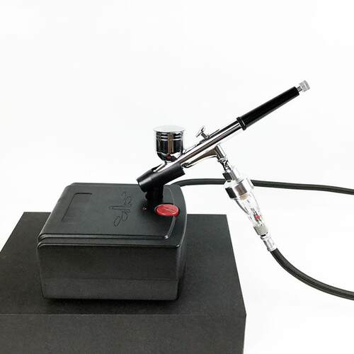 专业喷笔美工上色工具喷泵模型制作龟泵便携气泵迷你气泵喷笔套装
