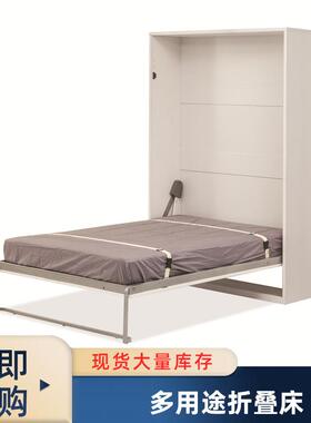 原厂时尚轻奢简约壁床挂墙壁隐形藏墙壁床折叠床翻板床