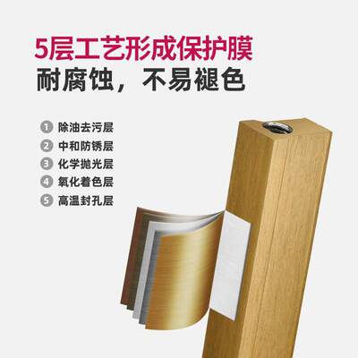 铝合金免开槽柜门拉直器  威法防变形嵌入衣柜门板调直器矫正压条