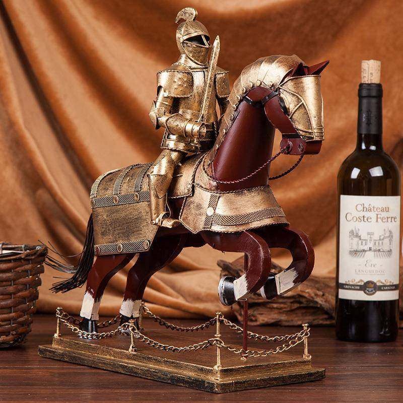 复古欧洲中世纪铠甲骑士铁艺盔甲武士模型摆件手工铁艺工艺品,畜牧/养殖物资,畜牧/养殖器械,淘宝优惠券,粉丝福利购,淘宝优惠卷