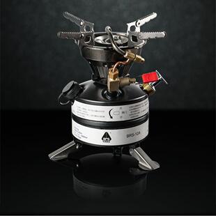 野战油炉户外露营一体猛火汽油炉防风燃烧炉便携折叠野外炊具