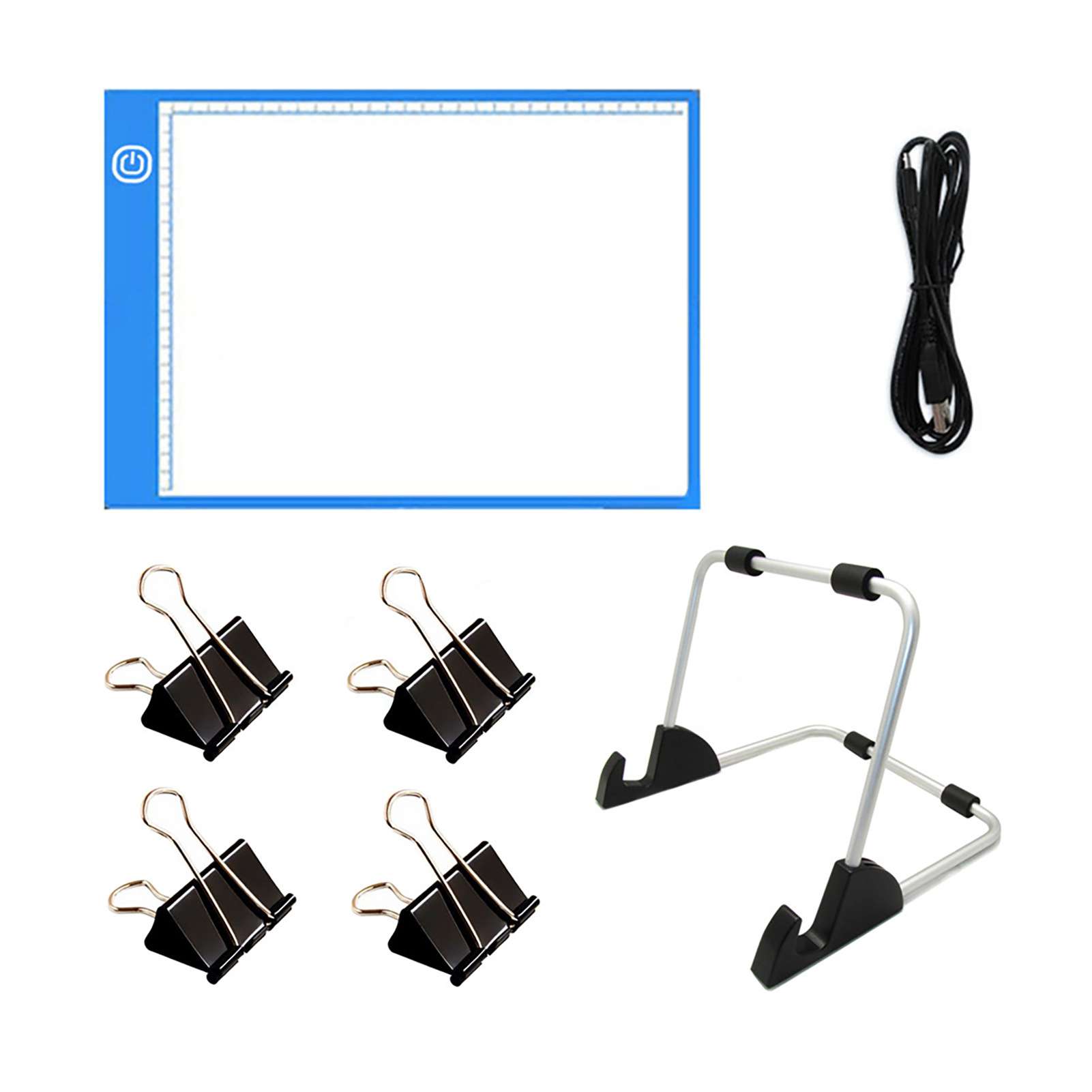 A4拷贝台刻度发光板A3A5A2国画书法临摹透写动漫素描神器支架套餐