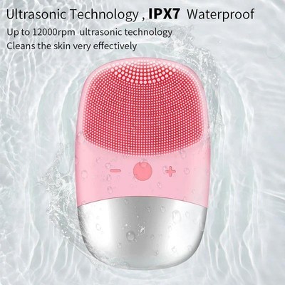 Electric Face Cleansing Brush Sonic Electric Facial Cleanser