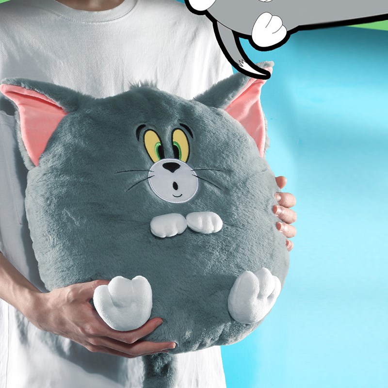 猫和老鼠毛绒抱枕可爱猫咪玩具公仔女孩抱睡玩偶靠枕娃娃节日礼物