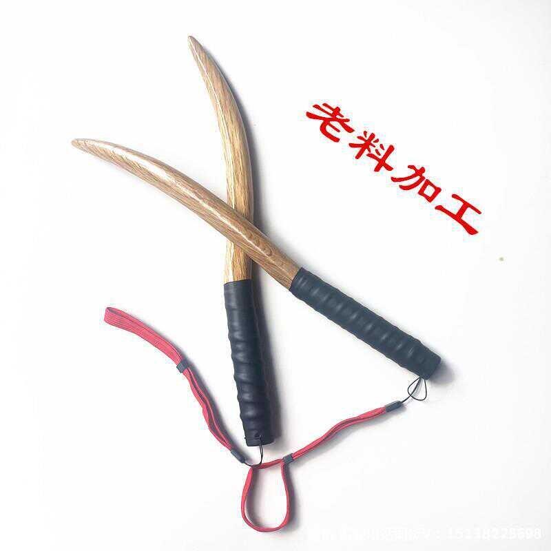 鼓棒端午节划龙舟比赛月牙鼓棒龙舟鼓棒大鼓棒实木鼓棒青冈木鼓棒