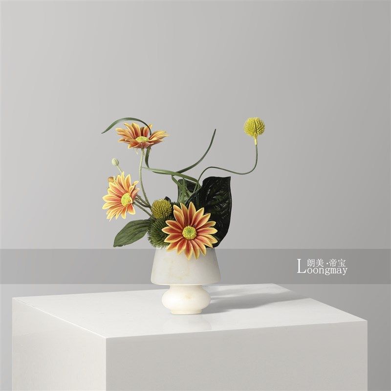 侘寂风云石小花瓶插花客厅茶几洽谈桌飘窗卫生间花艺设计感小桌花,家居饰品,花瓶,淘宝优惠券,粉丝福利购,淘宝优惠卷
