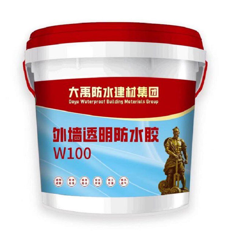 大禹外墙透明防水胶耐老化窗台防C水补漏裂缝修补室外专用送工具