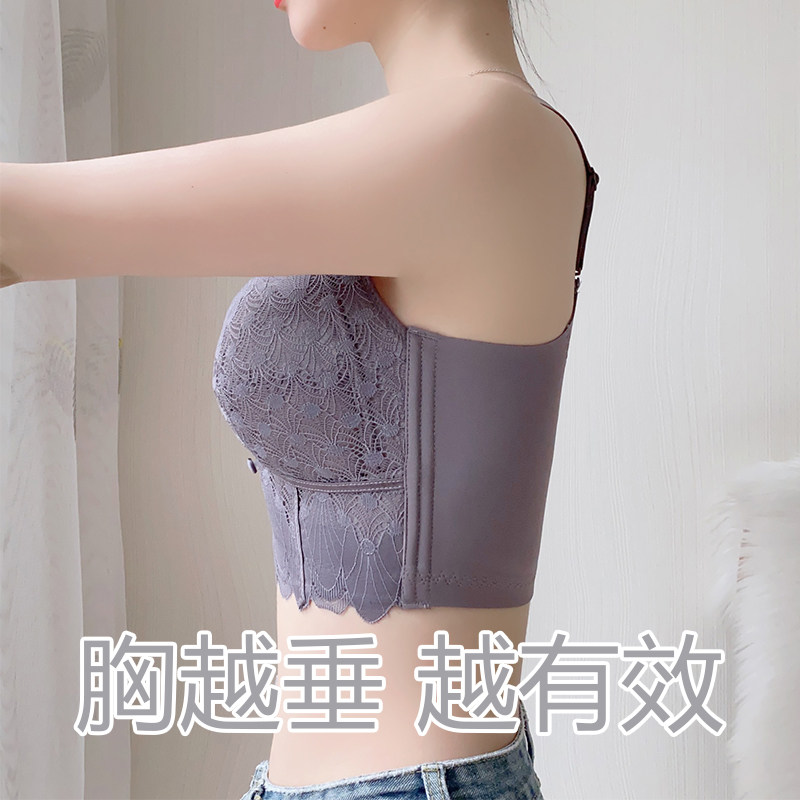 超薄款调整型收副乳大尺码全罩杯防下垂内衣女M夏季大胸显小胖mm